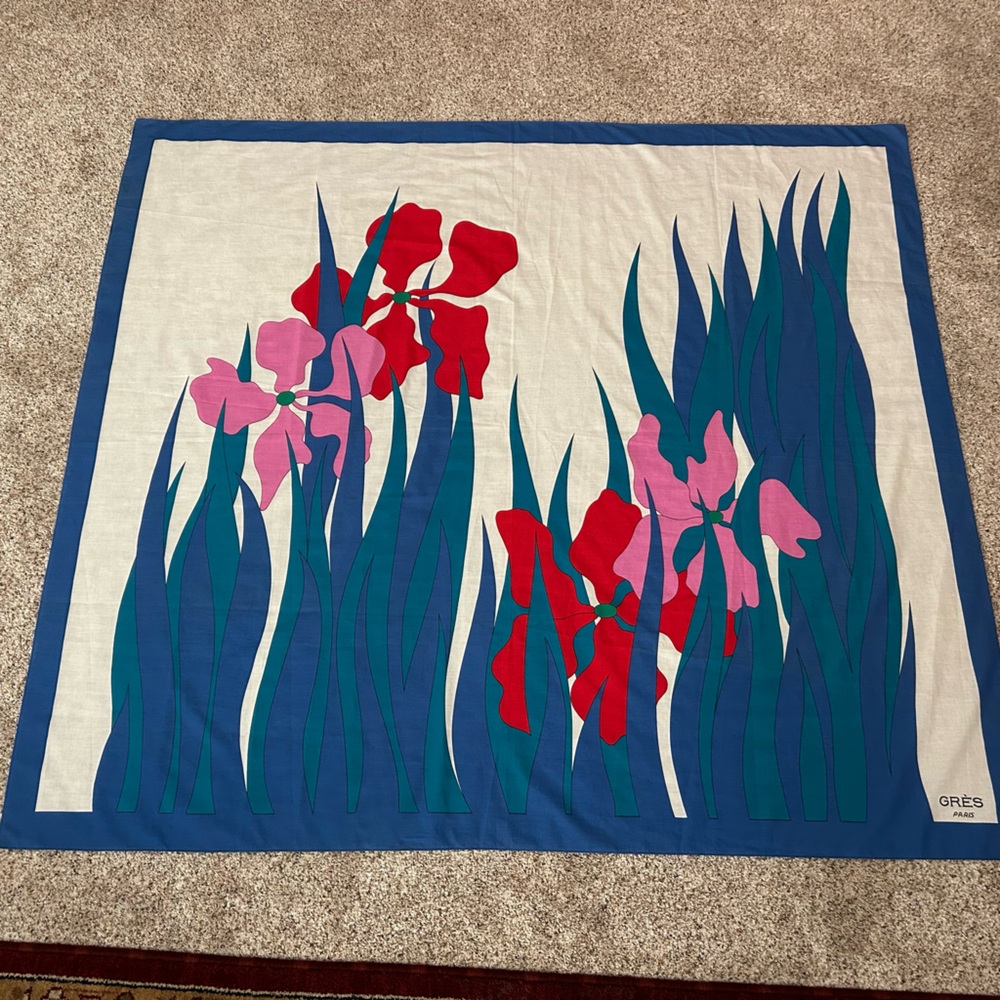 Vintage Gres Paris Scarf